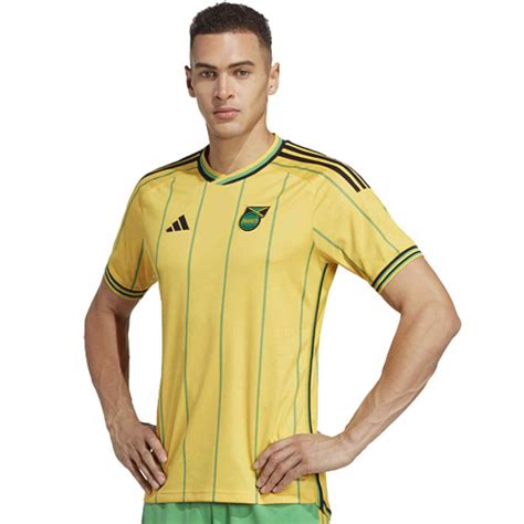 adidas jamaican soccer jersey.